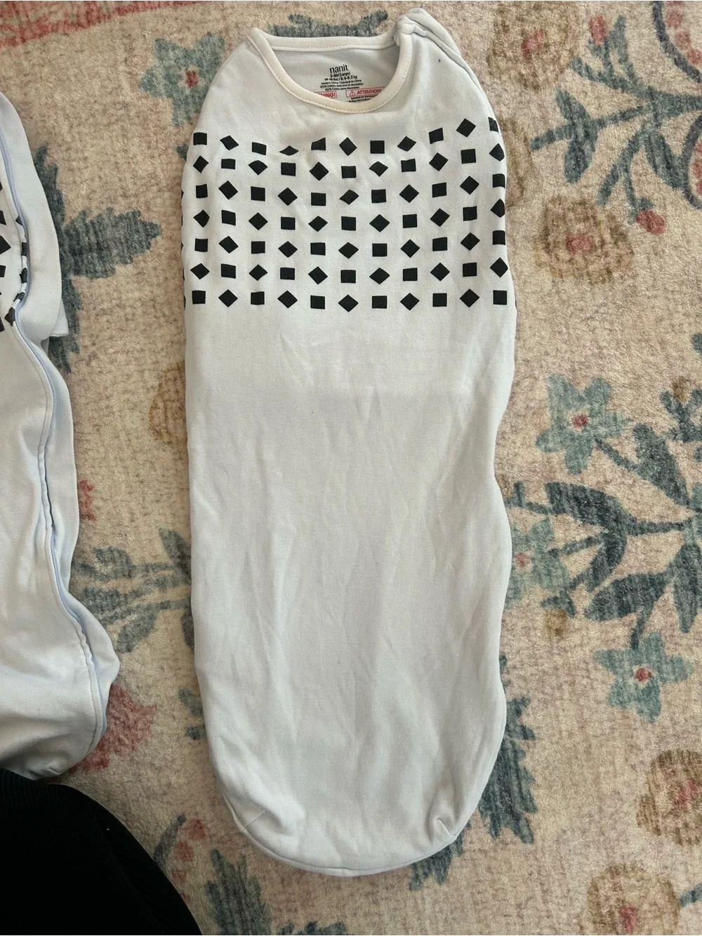 Bundle of 8 Nanit Swaddles, Onesie and Breathing Band